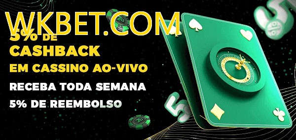 Promoções do cassino ao Vivo WKBET.COM